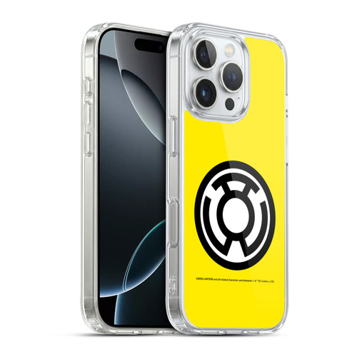 Green Lantern DC Comics Lantern Corps Sinestro Soft Gel Case for Apple iPhone 16 Pro & MagSafe