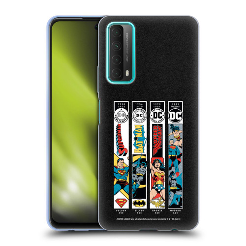 Justice League DC Comics 90th Anniversary Trinity Soft Gel Case for Huawei P Smart (2021)