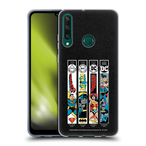 Justice League DC Comics 90th Anniversary Trinity Soft Gel Case for Huawei Y6p