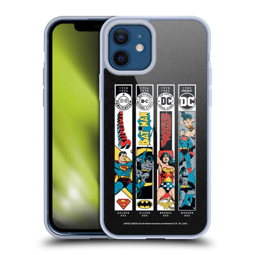 Justice League DC Comics 90th Anniversary Trinity Soft Gel Case for Apple iPhone 12 / iPhone 12 Pro