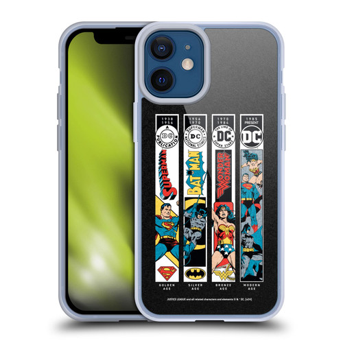 Justice League DC Comics 90th Anniversary Trinity Soft Gel Case for Apple iPhone 12 Mini