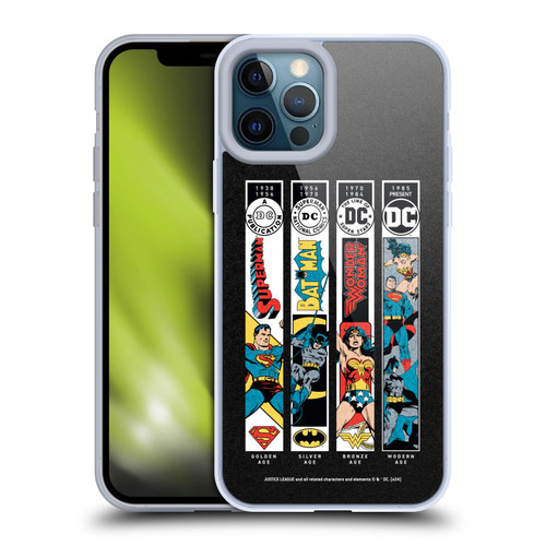 Justice League DC Comics 90th Anniversary Trinity Soft Gel Case for Apple iPhone 12 Pro Max