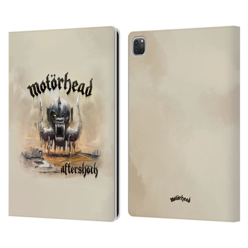 Motorhead Album Covers Aftershock Leather Book Wallet Case Cover For Apple iPad Pro 13 M4 2024