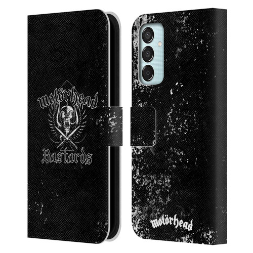 Motorhead Album Covers Bastards Leather Book Wallet Case Cover For Samsung Galaxy M15/F15 5G