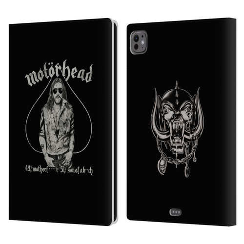 Motorhead Graphics Ace Of Spades Lemmy Leather Book Wallet Case Cover For Apple iPad Pro 11 M4 2024