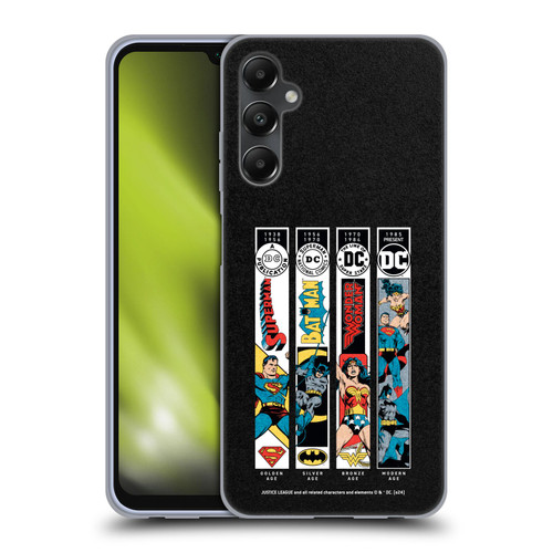 Justice League DC Comics 90th Anniversary Trinity Soft Gel Case for Samsung Galaxy A05s