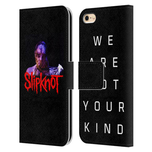 Slipknot We Are Not Your Kind Unsainted Leather Book Wallet Case Cover For Apple iPhone 6 / iPhone 6s