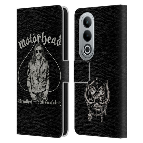 Motorhead Graphics Ace Of Spades Lemmy Leather Book Wallet Case Cover For OPPO OnePlus Ace 3V 5G