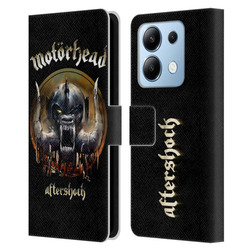 Motorhead Graphics Aftershock Leather Book Wallet Case Cover For Xiaomi Redmi Note 13/13 Pro 5G
