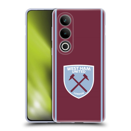 West Ham United FC 2024/25 Crest Kit Home Soft Gel Case for OPPO OnePlus Ace 3V 5G
