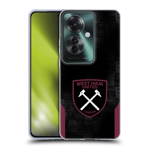 West Ham United FC 2024/25 Crest Kit Away Soft Gel Case for OPPO Reno11 F 5G / F25 Pro 5G West Ham United FC 2024/25 Crest Kit Away Soft Gel Case for OPPO Reno11 F 5G / F25 Pro 5G