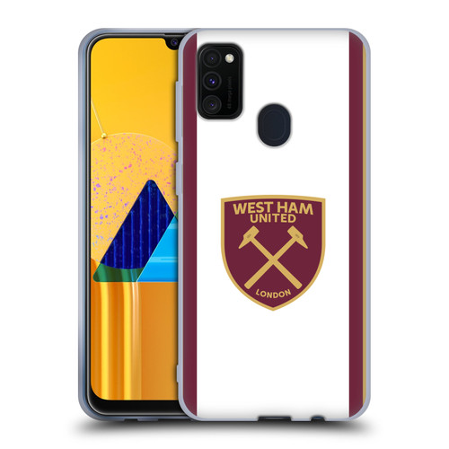 West Ham United FC 2024/25 Crest Kit Third Soft Gel Case for Samsung Galaxy M30s (2019)/M21 (2020)