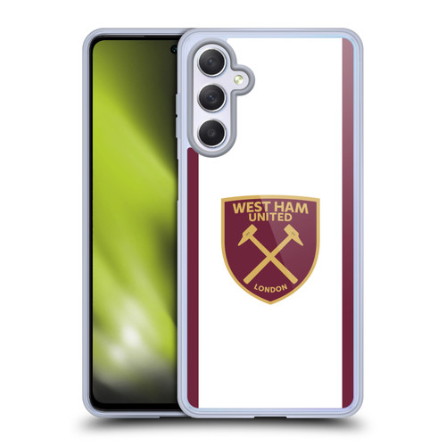 West Ham United FC 2024/25 Crest Kit Third Soft Gel Case for Samsung Galaxy M54 5G