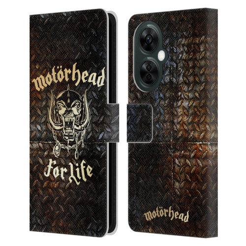 Motorhead Key Art For Life Leather Book Wallet Case Cover For OnePlus Nord CE 3 Lite 5G