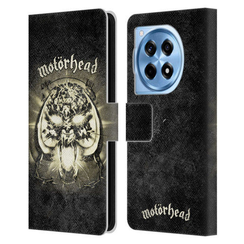 Motorhead Key Art Overkill Leather Book Wallet Case Cover For OnePlus 12R