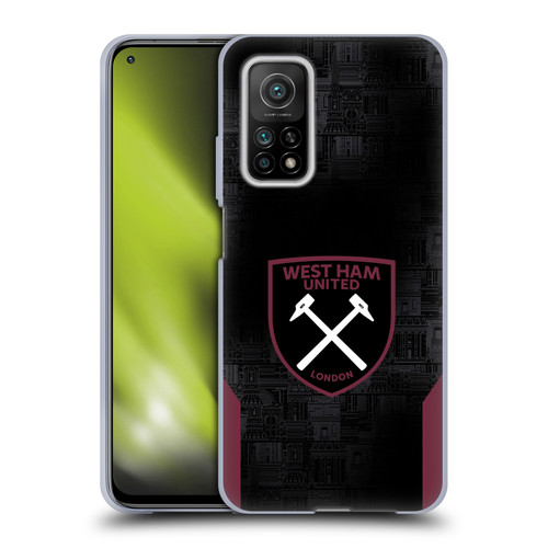 West Ham United FC 2024/25 Crest Kit Away Soft Gel Case for Xiaomi Mi 10T 5G