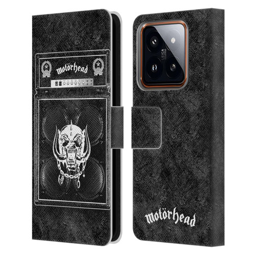 Motorhead Key Art Amp Stack Leather Book Wallet Case Cover For Xiaomi 14