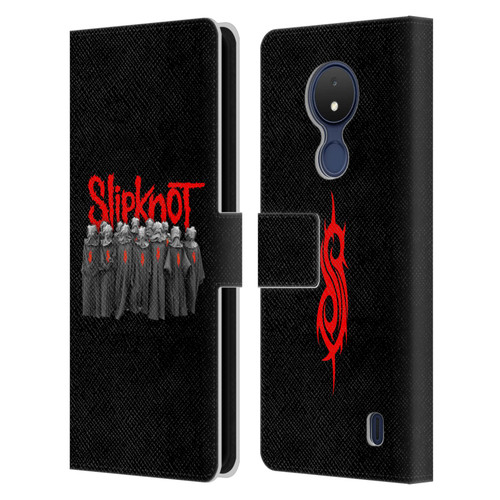Slipknot We Are Not Your Kind Choir Leather Book Wallet Case Cover For Nokia C21