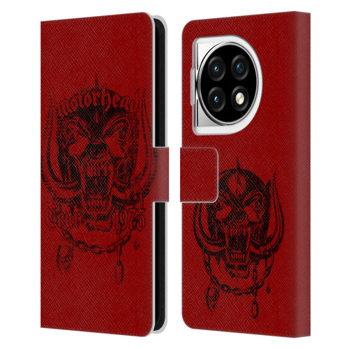 Motorhead Tours 1975 Leather Book Wallet Case Cover For OPPO OnePlus Ace 3 5G