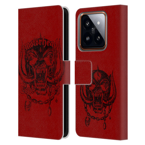 Motorhead Tours 1975 Leather Book Wallet Case Cover For Xiaomi 14