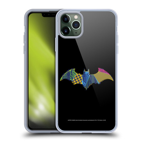 Justice League DC Comics Dark Electric Pop Icons Batman Soft Gel Case for Apple iPhone 11 Pro Max