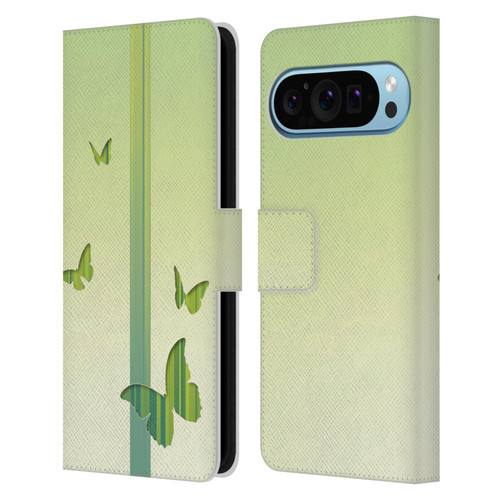 Alyn Spiller Animal Art Butterflies Leather Book Wallet Case Cover For Google Pixel 9 / Pixel 9 Pro
