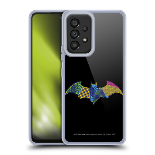 Justice League DC Comics Dark Electric Pop Icons Batman Soft Gel Case for Samsung Galaxy A53 5G (2022)