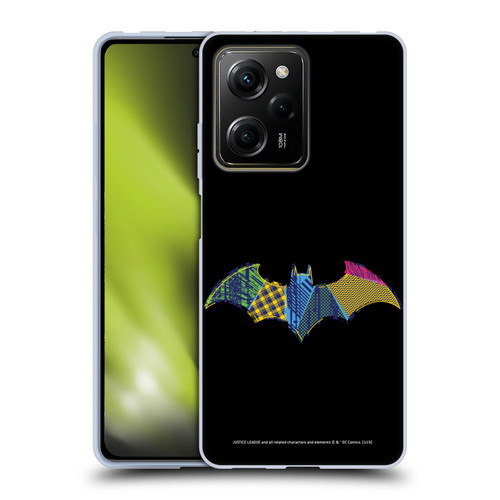 Justice League DC Comics Dark Electric Pop Icons Batman Soft Gel Case for Xiaomi Redmi Note 12 Pro 5G