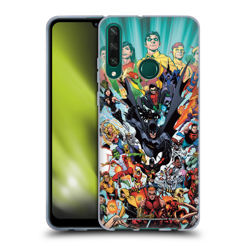 Justice League DC Comics Teen Titans Comic Art #100 Variant Soft Gel Case for Huawei Y6p