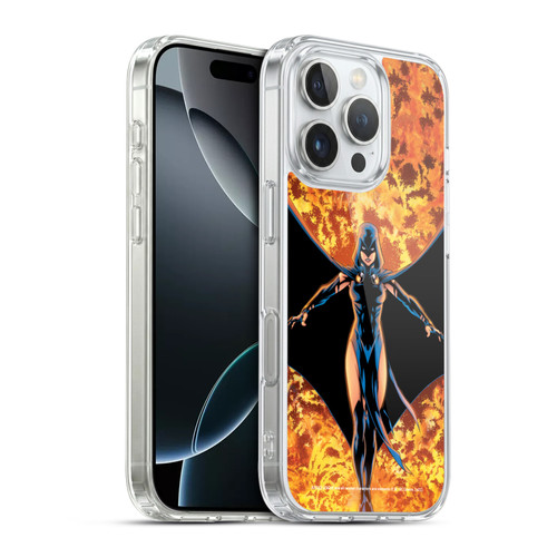Justice League DC Comics Teen Titans Comic Art #8 Raven Soft Gel Case for Apple iPhone 16 Pro & MagSafe