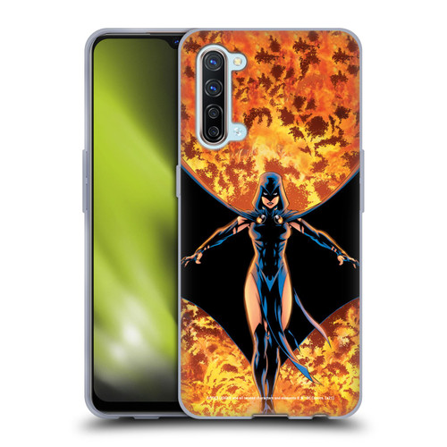 Justice League DC Comics Teen Titans Comic Art #8 Raven Soft Gel Case for OPPO Find X2 Lite 5G