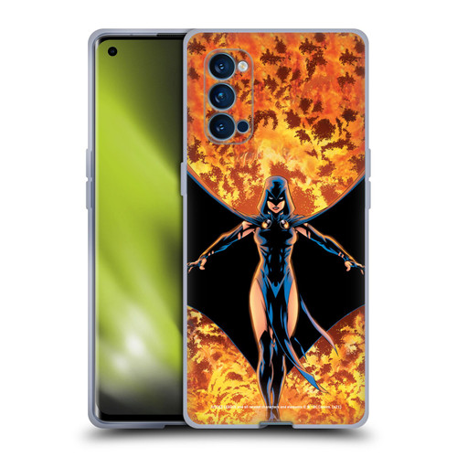 Justice League DC Comics Teen Titans Comic Art #8 Raven Soft Gel Case for OPPO Reno 4 Pro 5G