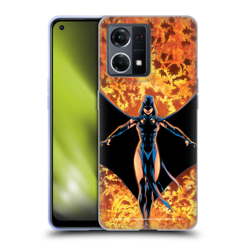 Justice League DC Comics Teen Titans Comic Art #8 Raven Soft Gel Case for OPPO Reno8 4G