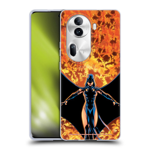 Justice League DC Comics Teen Titans Comic Art #8 Raven Soft Gel Case for OPPO Reno11 Pro