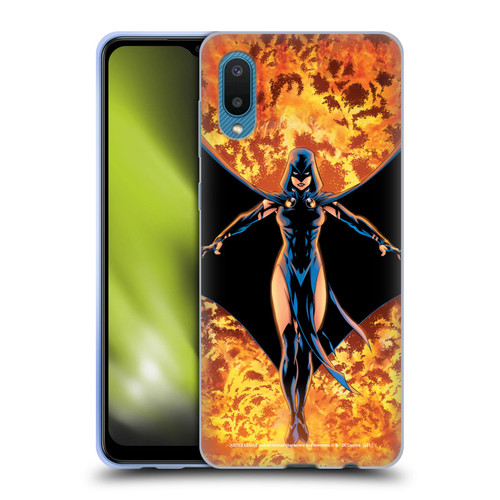 Justice League DC Comics Teen Titans Comic Art #8 Raven Soft Gel Case for Samsung Galaxy A02/M02 (2021)