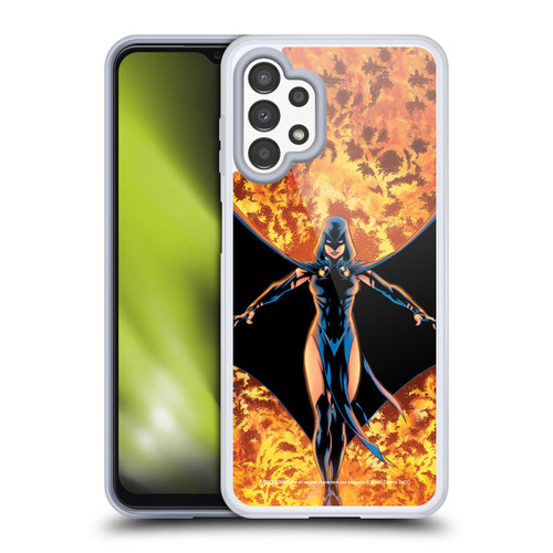 Justice League DC Comics Teen Titans Comic Art #8 Raven Soft Gel Case for Samsung Galaxy A13 (2022)