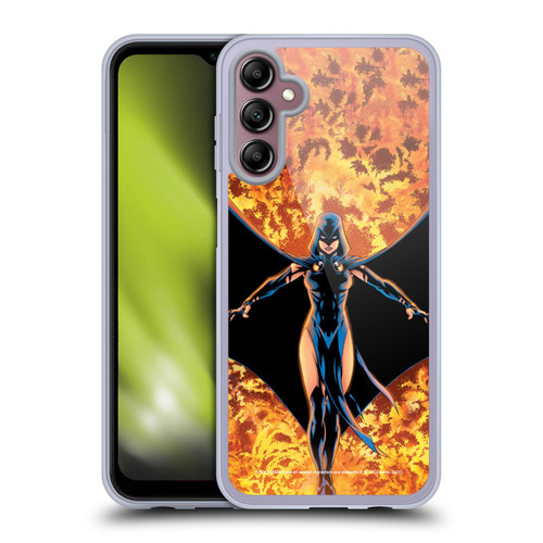 Justice League DC Comics Teen Titans Comic Art #8 Raven Soft Gel Case for Samsung Galaxy A14 5G