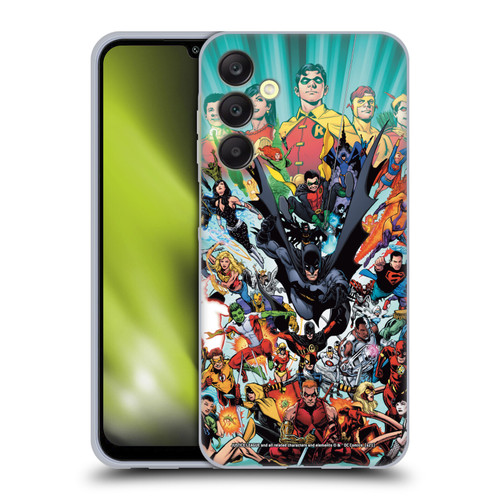 Justice League DC Comics Teen Titans Comic Art #100 Variant Soft Gel Case for Samsung Galaxy A25 5G