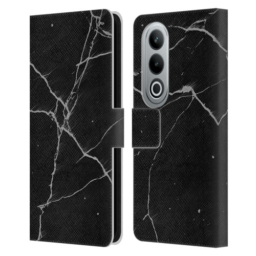 Alyn Spiller Marble Black Leather Book Wallet Case Cover For OPPO OnePlus Ace 3V 5G