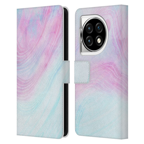 Alyn Spiller Marble Pastel Leather Book Wallet Case Cover For OPPO OnePlus Ace 3 5G