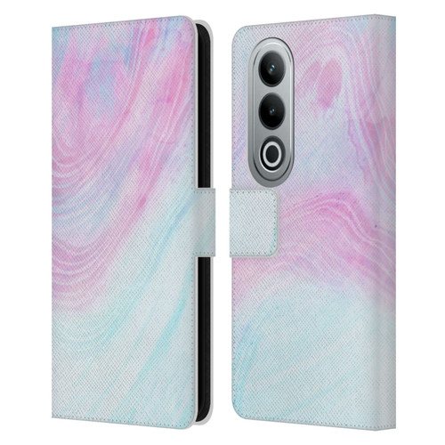 Alyn Spiller Marble Pastel Leather Book Wallet Case Cover For OPPO OnePlus Ace 3V 5G