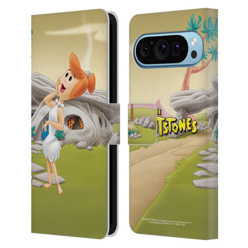 The Flintstones Characters Wilma Flintstones Leather Book Wallet Case Cover For Google Pixel 9 / Pixel 9 Pro
