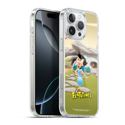 The Flintstones Characters Betty Rubble Soft Gel Case for Apple iPhone 16 Pro Max & MagSafe