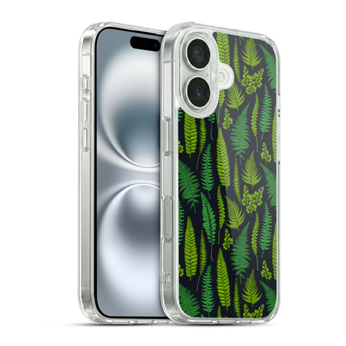 Katerina Kirilova Art Greens Soft Gel Case for Apple iPhone 16 & MagSafe