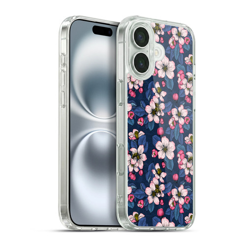 Katerina Kirilova Art Blossom Soft Gel Case for Apple iPhone 16 Plus & MagSafe