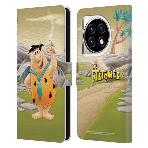 The Flintstones Characters Fred Flintstones Leather Book Wallet Case Cover For OPPO OnePlus Ace 3 5G