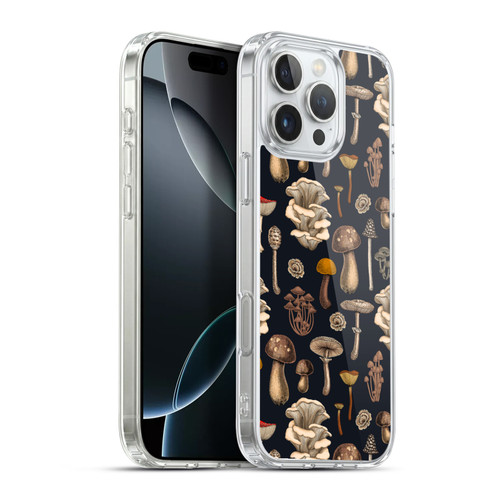 Katerina Kirilova Art Wild Mushrooms Soft Gel Case for Apple iPhone 16 Pro Max & MagSafe
