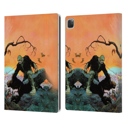 Frank Frazetta Medieval Fantasy Zombie Leather Book Wallet Case Cover For Apple iPad Pro 13 M4 2024