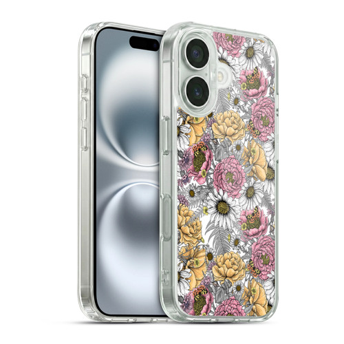 Katerina Kirilova Graphics Garden Bouquet Soft Gel Case for Apple iPhone 16 & MagSafe