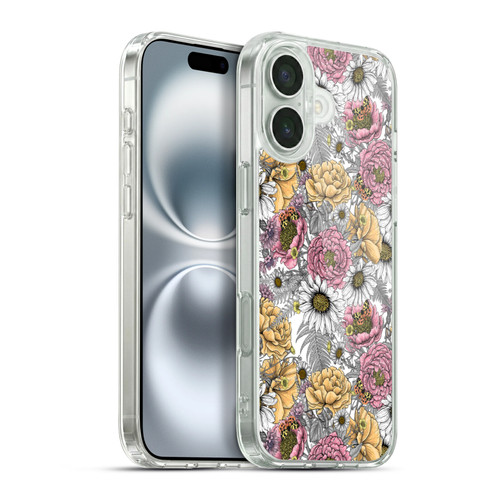 Katerina Kirilova Graphics Garden Bouquet Soft Gel Case for Apple iPhone 16 Plus & MagSafe